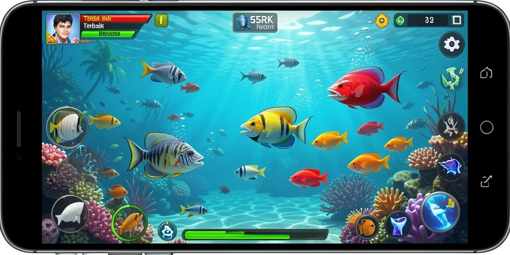 Gameplay seru menembak ikan di 55RK dengan grafis menarik.