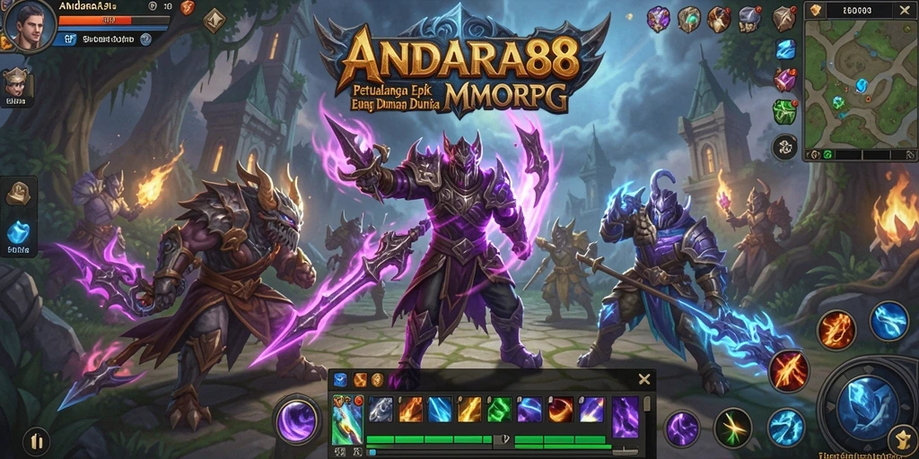 Menampilkan gameplay epik dan petualangan seru di ANDARA88.