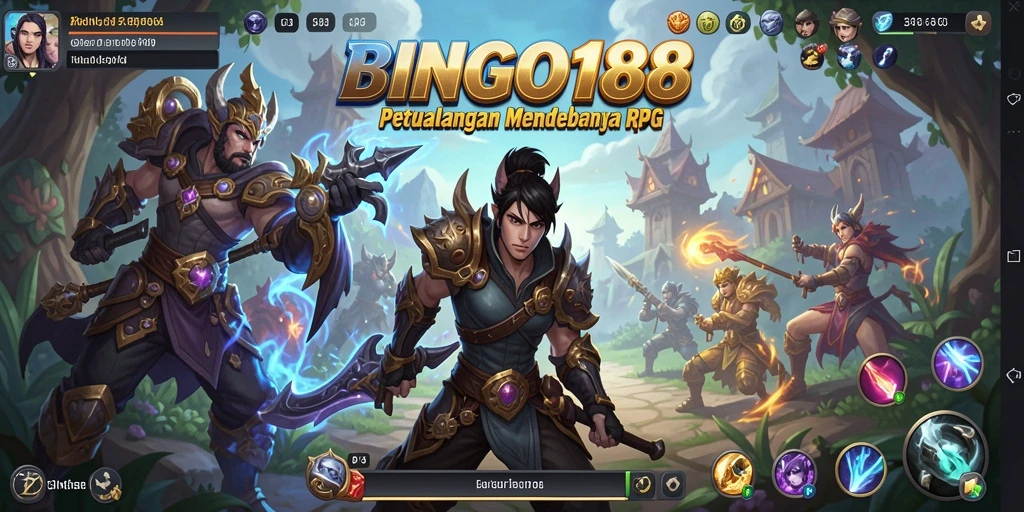 Gameplay RPG mendebarkan di BINGO188 dengan aksi seru.
