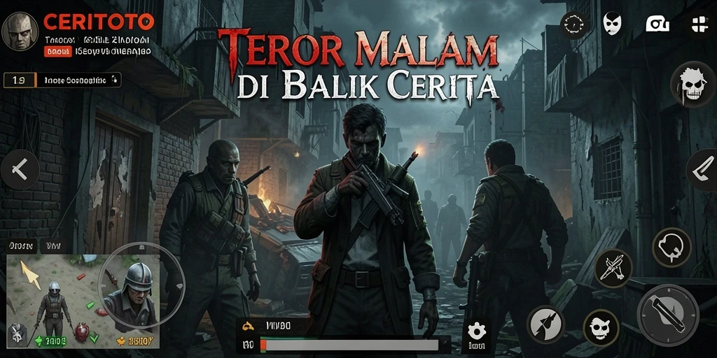Gameplay menegangkan dengan suasana horor yang mencekam.