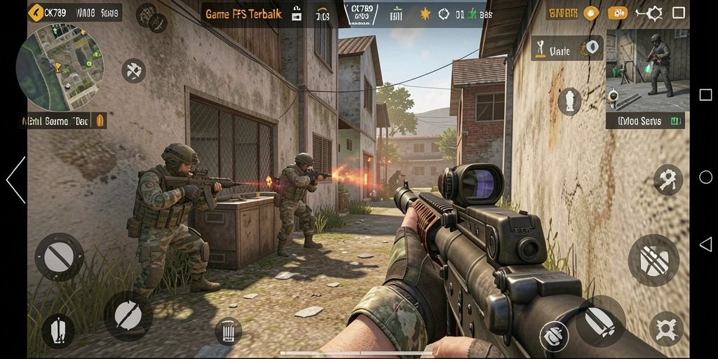 Gameplay seru CK789 dengan aksi tembak-tembakan intens