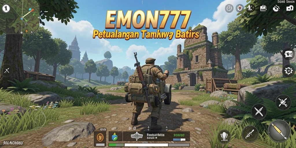 Tampilkan gameplay EMON777 yang menakjubkan di dunia terbuka.