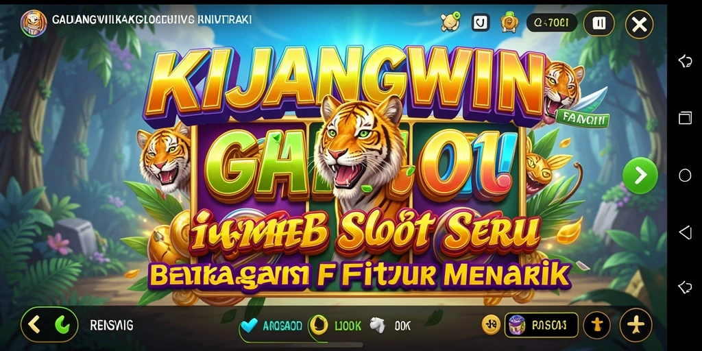 Screenshot gameplay KIJANGWIN menampilkan putaran slot yang mengasyikkan.